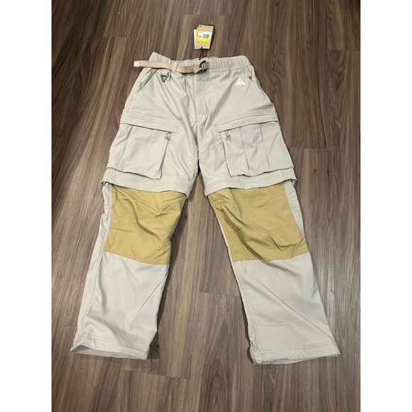 Nike ACG Smith‎ Summit Convertible Cargo Pants Beige Mens Size S - Picture 11 of 16